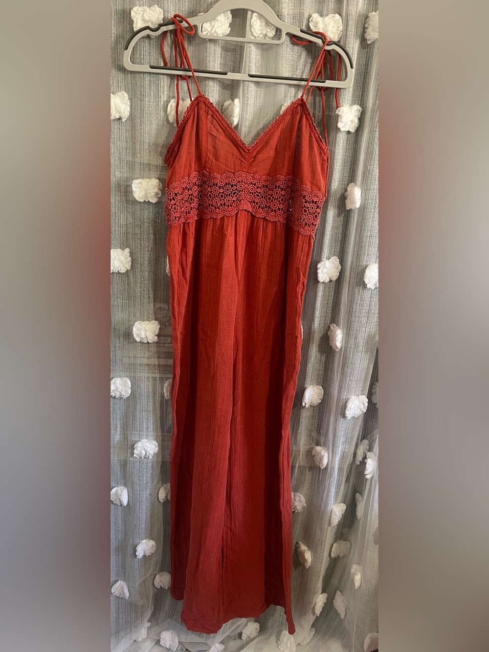 Urban outfitters  Redbrick  Lace-Trim romper